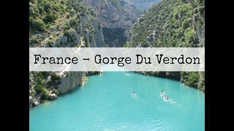 Diving a 400m cliff through the Gorges du Verdon Best fly y
