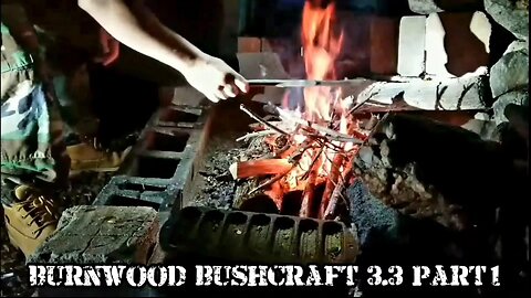 BURNWOOD BUSHCRAFT 3.3 - (Part1) Overnighter, Big Wood