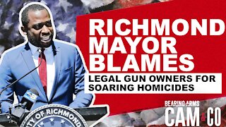 As Homicides Soar, Richmond Mayor Blames Legal Gun Owners