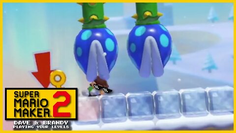 Brandy Learns How to Wall Jump Both Ways - Mario Maker 2 Viewer Levels #8