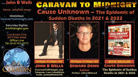 Cause Unknown – The Epidemic of Sudden Deaths - John B Wells LIVE