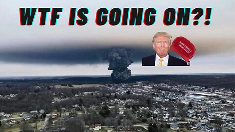 All Thesse Train Derailments & Factories Burning: Trump's Fault?