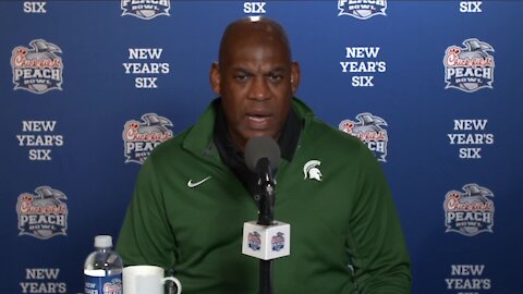 Tucker still confident in Spartans' run game without Kenneth Walker