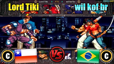 Kizuna Encounter: Super Tag Battle (Lord Tiki Vs. wil kof br) [Chile Vs. Brazil]