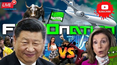🔴LIVE NOW: Nancy Pelosi to Land in TAIWAN! Flight Track Scenic Route | China US Preparing for WAR?