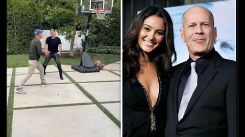Bruce Willis, 67, cheered on by wife as he's filmed for first time since aphasia diagnosis