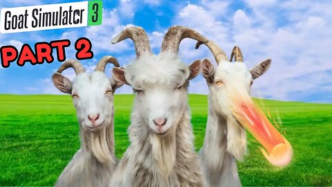 Unbelievable Goat Tricks: Double 720 Flip in Goat Simulator 3 - Episode 2