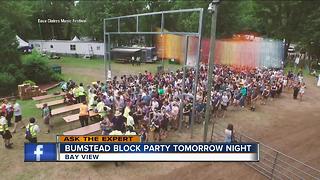 Bay View restaurant to host block party