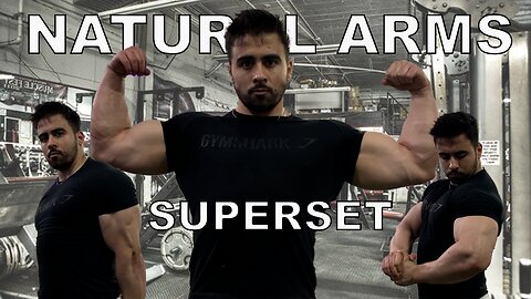 Superset Workout for Massive Arms (Naturally)