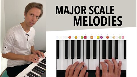 How to Write Melodies Using the Major Scale