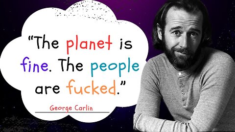 individualists vs group people || George Carlin