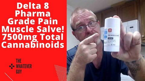 Delta 8 Pharma Grade Pain Muscle Salve! 7500mg Total Cannabinoids