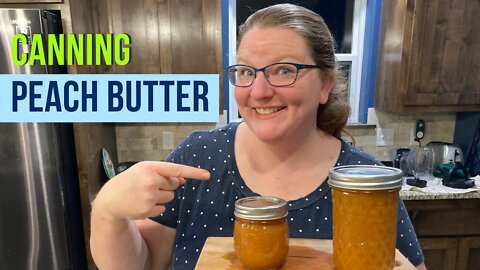Simple and Delicious Peach Butter | Every Bit Counts Challenge Day 26