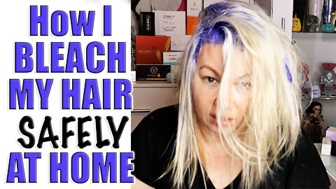 How I Bleach My Hair SAFELY at Home | Code Jessica10 saves you Money at Approved Vendors