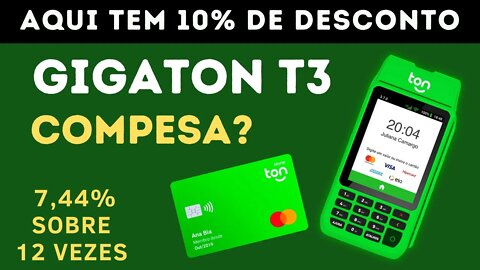 GigaTon T3, Compensa? A máquina da Ton que imprime o comprovante! NFC, chip 3G grátis e Wi-Fi