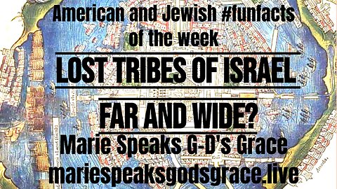 Jewish and American #funfacts of the week: American Indians "Lost" Tribe of Israel?