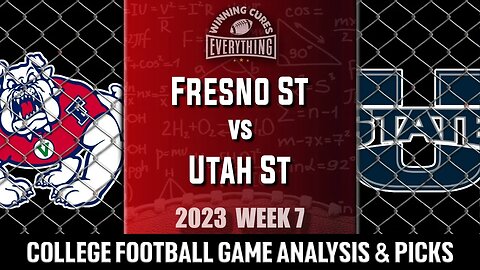 Fresno State vs Utah State Picks & Prediction Against the Spread 2023 College Football Analysis