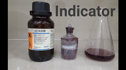 Preparation of Eriochrome Black T indicator 0.4% for titration