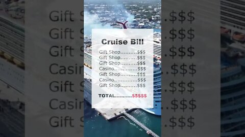 When You Get Your Cruise Bill