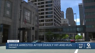 Driver arrested after fatal car crash in downtown Cincinnati