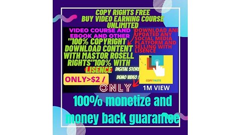 Reseller Rate Content with 100% Copyright-Free Guarantee.