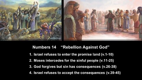 Numbers 14 “Rebellion Against God” - Calvary Chapel Fergus Falls