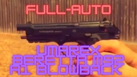 Umarex Beretta M92 A1 Blowback Full-Auto