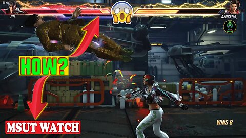 Azucena How is that possible? | Jin Kazama Vs Azucena pro Level Gameplay in Tekken 8