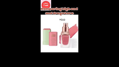Blush stick comparison/Blush stick/ Blush pink #beauty#beautyhacks#beautytips#pink#blush#cosmetics
