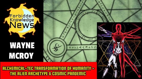 Alchemical-Tec Transformation of Humanity - The Alien Archetype & Cosmic Pandemic | Wayne McRoy