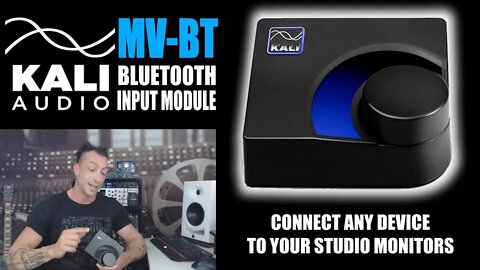 KALI MV-BT Bluetooth Input Module Mountain View Connect Any Device To Your Studio Monitors