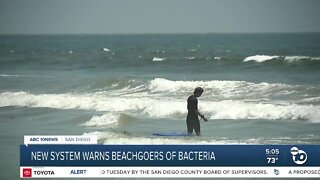 New system warns beachgoers of bacteria