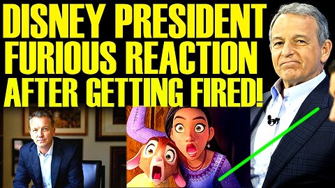 DISNEY PRESIDENT LOSES IT AFTER GETTING FIRED! BOB IGER IS A WALKING DISASTER As Everything Fails