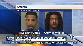 2 arrested in connection with Riviera Beach double shooting