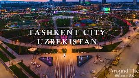 Tashkent City, Uzbekistan 🇺🇿 in 4K ULTRA HD 60FPS