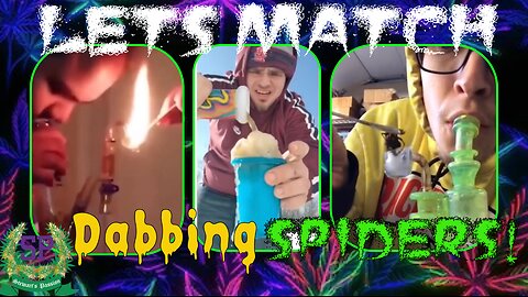 Dabbing Spiders! Let's Match #5 (stoner fails)