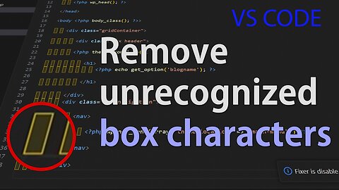 Easily remove box characters from pasted code