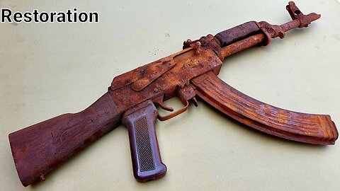 Restoration AK 47 Mini - Gun restoration - Restoration Video