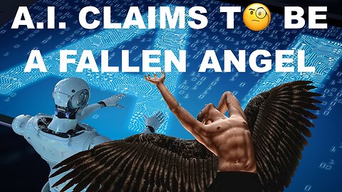 A.I. Claims to Be a Fallen Angel 🧐