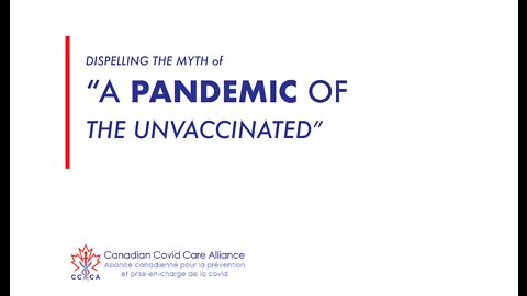 Dispelling the Myth of A Pandemic of the Unvaccinated