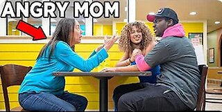 ACTING "HOOD" WHILE DATING GIRLS IN FRONT OF THEIR MOMS!