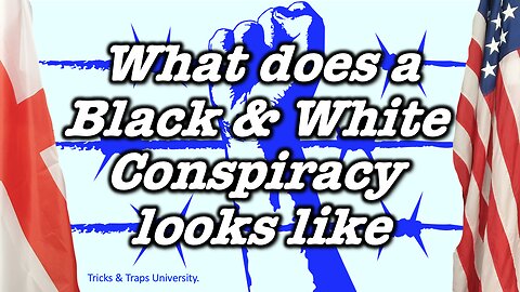 What does a Black & White Conspiracy looks like...