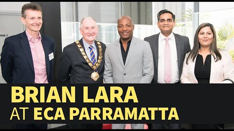 Brian Lara at ECA Parramatta