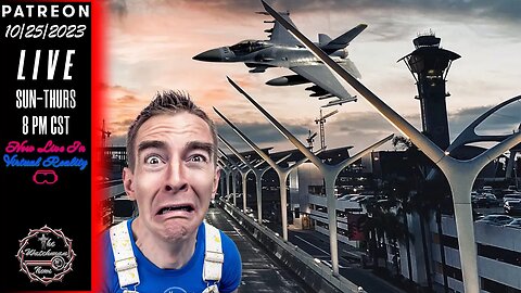 The Watchman News - Completely Deranged Madman Dangerously Flies F16 Around LA Airport Control Tower