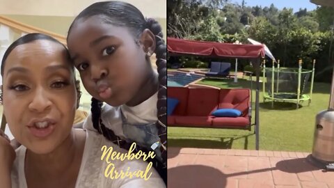 LisaRaye Gives Tour Of Her Backyard During Granny Duty! 🏡