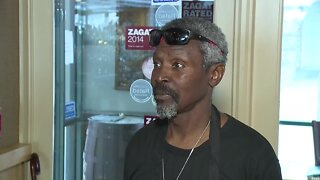 Homeless gets turned away from shelter because of working night shift