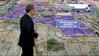 Mountain Snow and Valley Warming