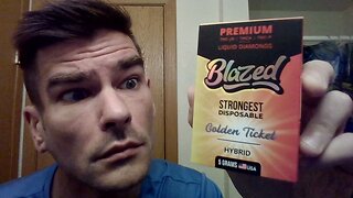 Heavy Duty 5g Blend from Blazed (THC-JD/THCA/THC-P) Golden Ticket Review