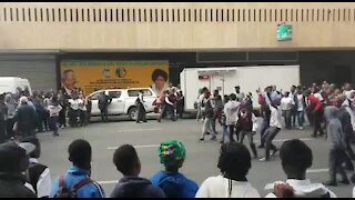 SOUTH AFRICA - Johannesburg - School protest (videos) (xSa)