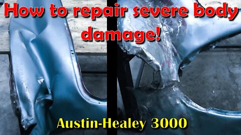 How to repair severe body damage: Austin-Healey 3000 (Part 2)